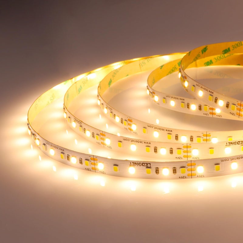 LEDENET Super Bright CCT Tunable White LED Strip Lights 16.4ft DC 12V 600LEDs 2800K-6500K Bi-Colored Temperature Dual White Adjustable Flexible LED Tape Light Non-Waterproof for Bedroom - Image 5